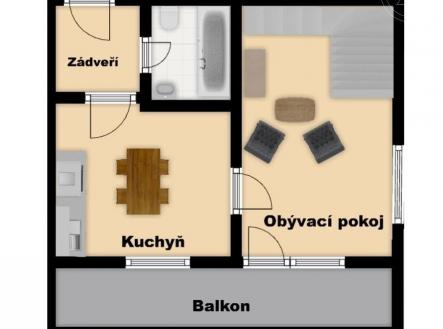 Prodej - chata/rekreační objekt, 80 m²