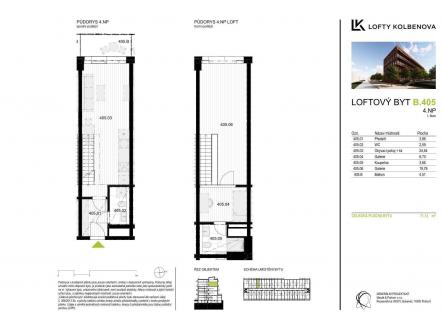 Prodej bytu, 3+kk, 66 m²