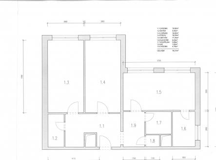 Prodej bytu, 3+1, 79 m²