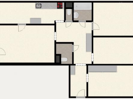 Prodej bytu, 4+1, 85 m²