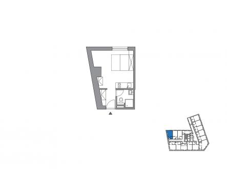 Prodej bytu, 1+kk, 18 m²