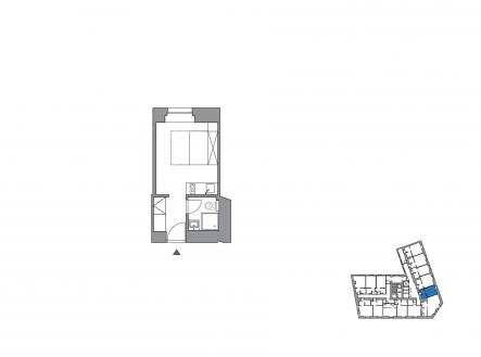 Prodej bytu, 1+kk, 14 m²