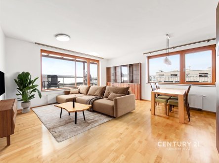 Prostorné 5+kk, 119 m2 + 124 m2 terasa, 3x garáž, Praha 12 - Modřany