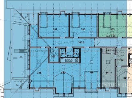 Pronájem kanceláře, 154 m²