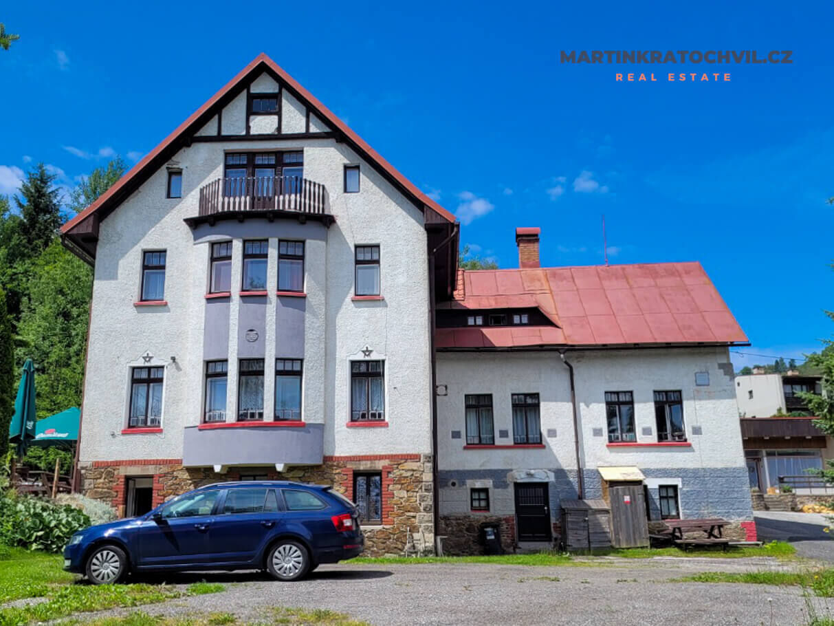 Budova pro rekreaci i bydlení - Paseky nad Jizerou, 450 m2, bazén