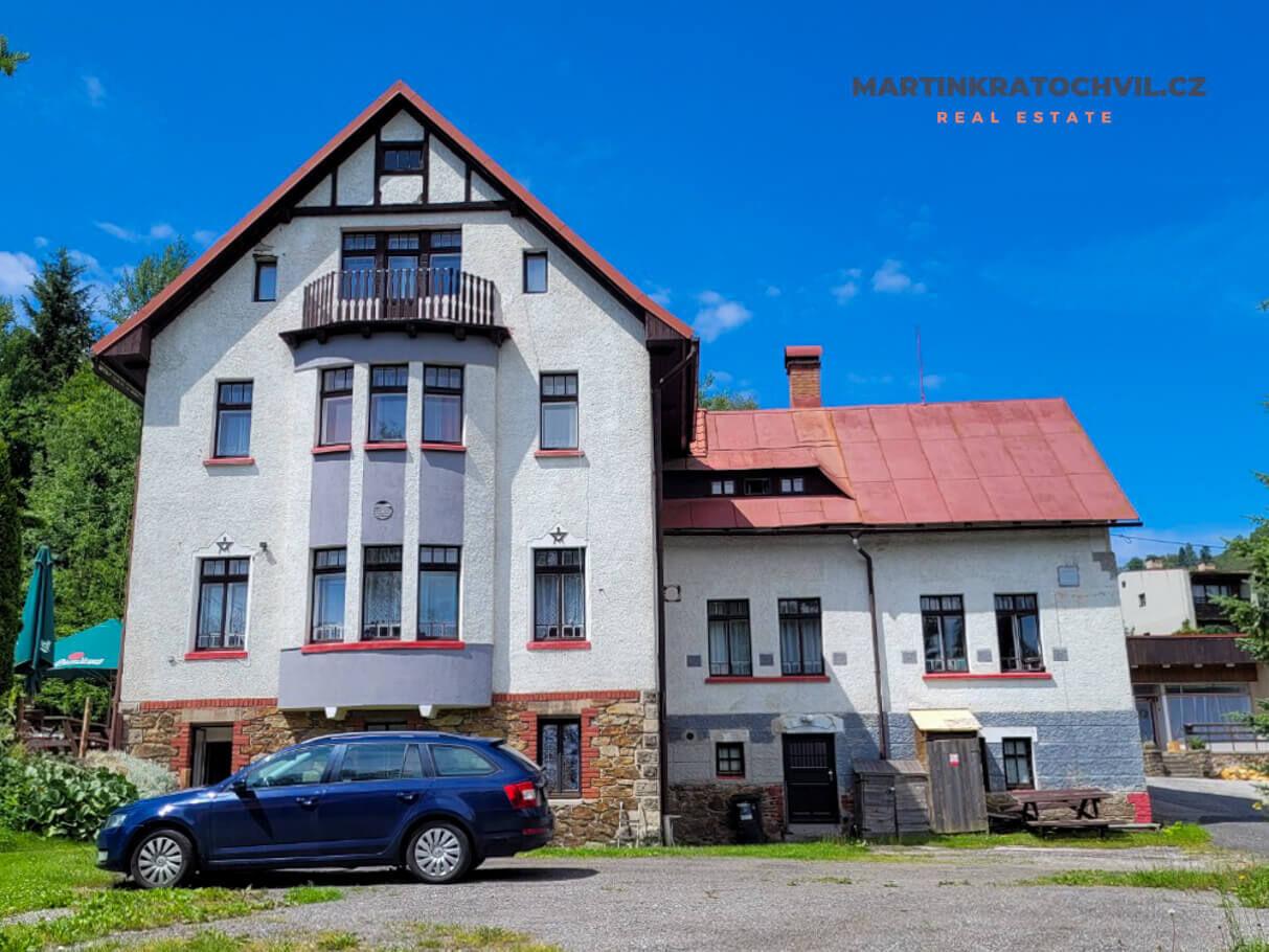 Budova pro rekreaci i bydlení - Paseky nad Jizerou, 450 m2, bazén