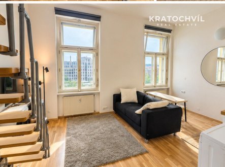 Pronájem bytu, 1+kk, 24 m²