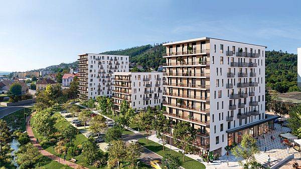 Nové srdce Radotína: Moderní bydlení, obchody a služby – přes 60 % prodáno 