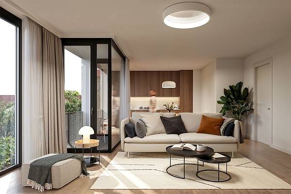 PSN zahajuje prodej JITRA, moderního bydlení v klidné části Vršovic