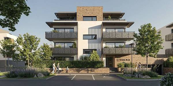 Výstavba nízkoenergetického projektu Nová Cihelna Kladno byla spuštěna, prodána je již více než polovina jednotek