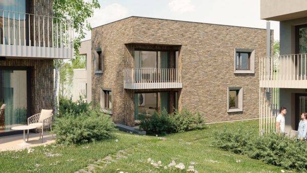 Zástupci AFI, MČ Praha 10 a Metrostav CZ poklepali na základní kámen Projekt AFI Home Strašnice tímto vstoupil do hlavní fáze výstavby