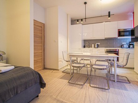 Nově zrekonstruovaný a designově zařízený byt 2+kk, 38,2 m2, ul. Rybná, Praha 1