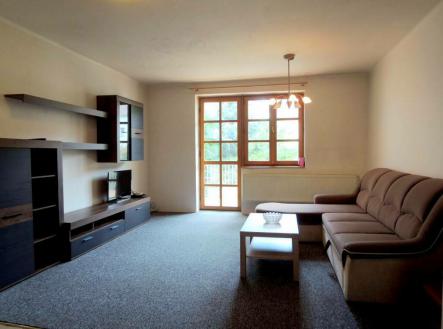 Louny: pronájem bytu, 2+kk, 54 m2, terasa